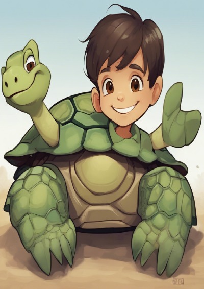 'Luca Jean und sein Abenteuer mit den Schildkröten'-Cover