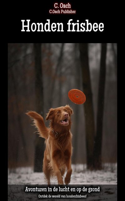 'Honden frisbee'-Cover