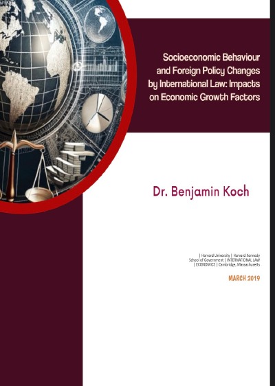 'Socioeconomic Behaviour and Foreign Policy Changes by International Law'-Cover