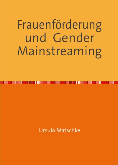 'Cover von Frauenförderung  und  Gender Mainstreaming'-Cover