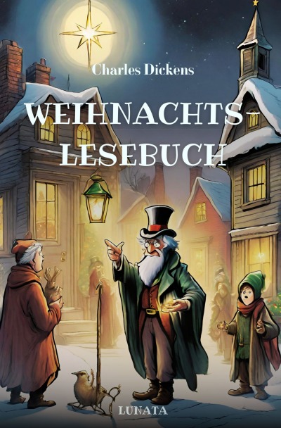 'Cover von Charles Dickens Weihnachtslesebuch'-Cover