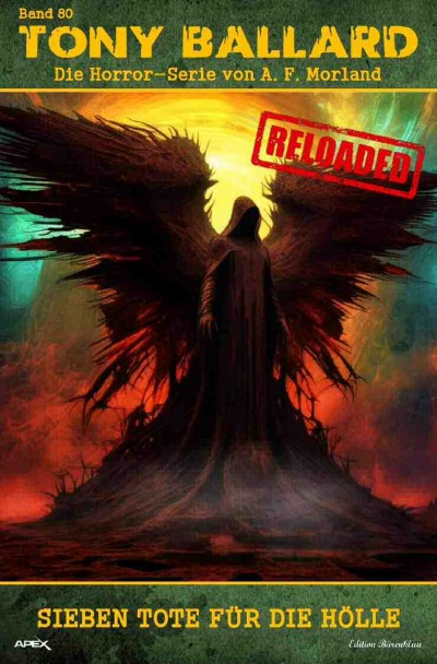 'Tony Ballard – Reloaded, Band 80: Sieben Tote für die Hölle'-Cover