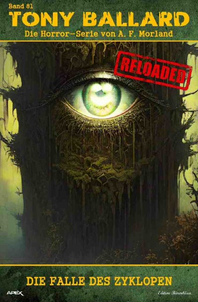 'Cover von Tony Ballard – Reloaded, Band 81: Die Falle des Zyklopen'-Cover