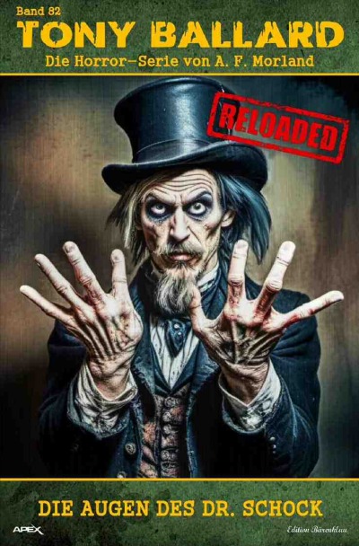 'Cover von Tony Ballard – Reloaded, Band 82: Die Augen des Dr. Schock'-Cover