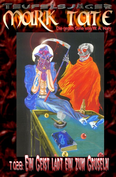 'Cover von TEUFELSJÄGER Mark Tate 028: Ein Geist lädt ein zum Gruseln'-Cover