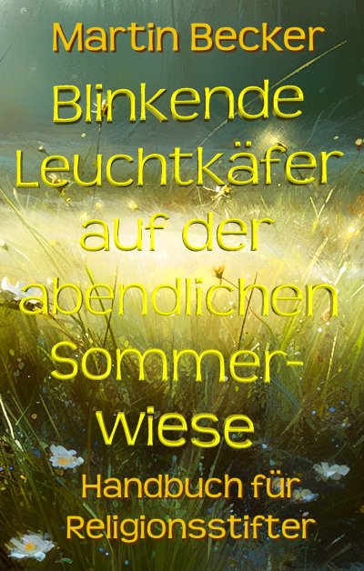 'Cover von Blinkende Leuchtkäfer auf der abendlichen Sommerwiese'-Cover
