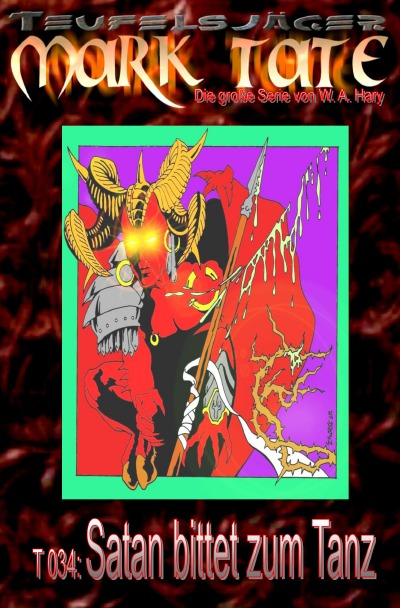 'Cover von TEUFELSJÄGER Mark Tate 034: Satan bittet zum Tanz'-Cover