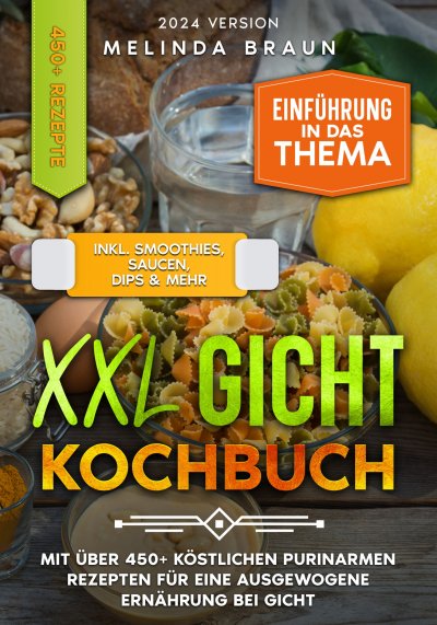 'Cover von XXL Gicht Kochbuch'-Cover