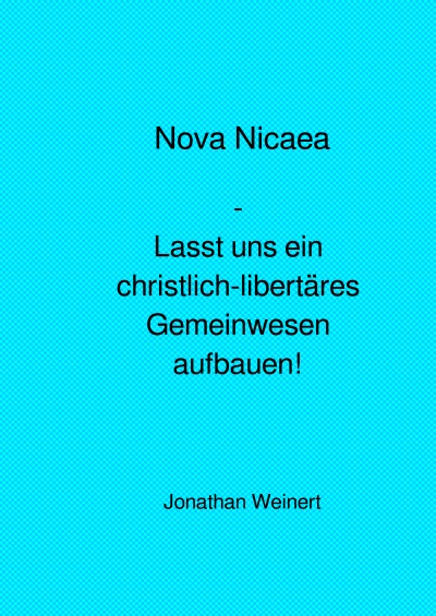 'Nova Nicaea'-Cover