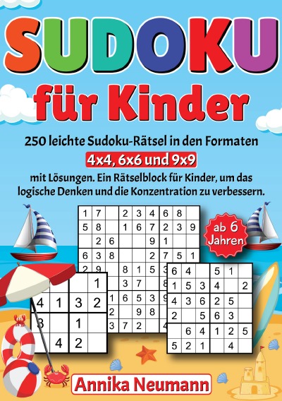 'Cover von Sudoku für Kinder ab 6 Jahren'-Cover