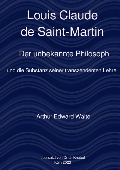 'Cover von Louis Claude de Saint-Martin'-Cover