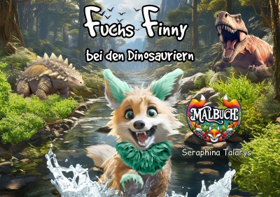 'Cover von Fuchs Finny bei den Dinosauriern'-Cover