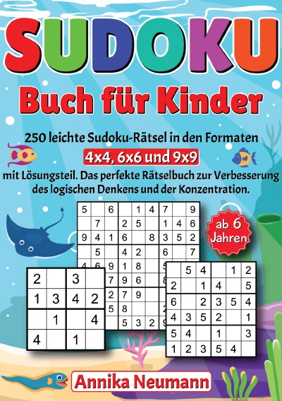 'Cover von Sudoku Buch für Kinder ab 6 Jahren'-Cover