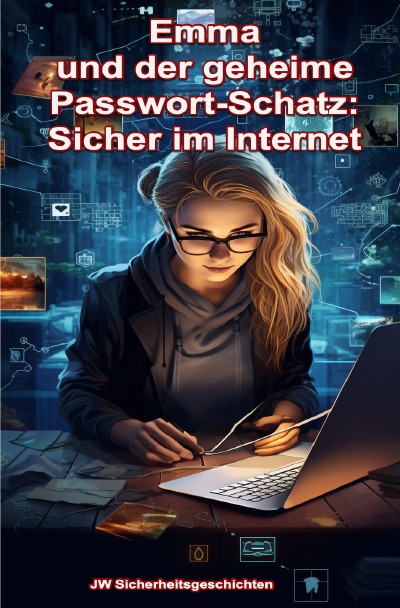 'Emma und der geheime Passwort-Schatz- Sicher im Internet'-Cover