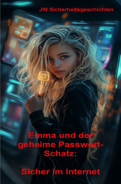 'Cover von Emma und der geheime Passwort-Schatz- Sicher im Internet'-Cover