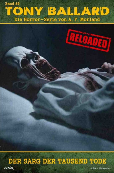 'Cover von Tony Ballard – Reloaded, Band 89: Der Sarg der tausend Tode'-Cover