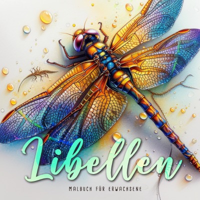 'Cover von Libellen Malbuch für Erwachsene'-Cover