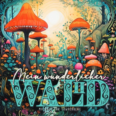 'Cover von Mein wunderlicher Wald Malbuch für Erwachsene 2'-Cover