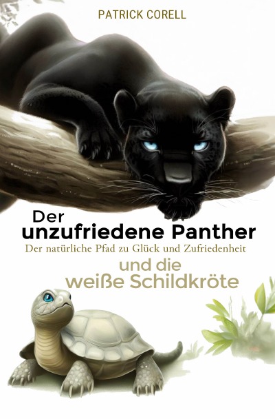 'Cover von Der unzufriedene Panther und die weiße Schildkröte'-Cover