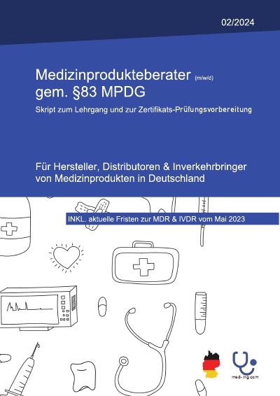 'Medizinprodukteberater gemäß §83 MPDG'-Cover