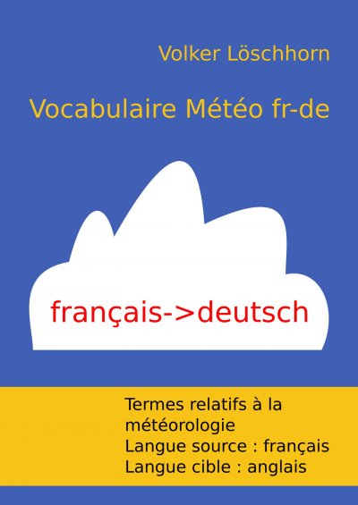 'Vocabulaire Météo fr-de'-Cover