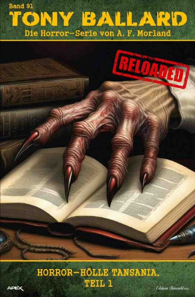 'Cover von Tony Ballard – Reloaded, Band 91: Horror-Hölle Tansania, Teil 1'-Cover