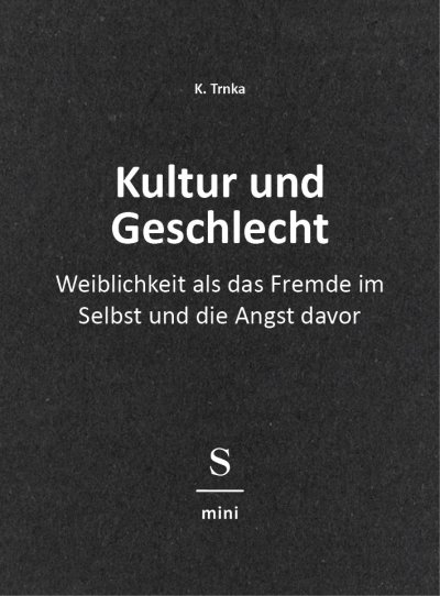'Kultur und Geschlecht'-Cover