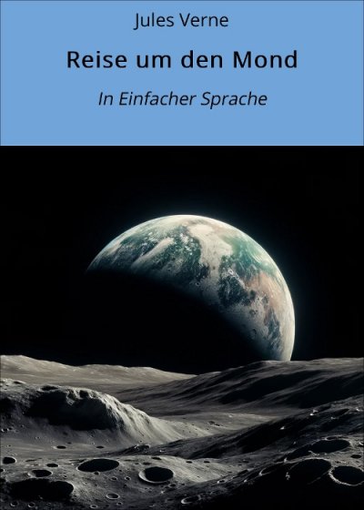 'Reise um den Mond'-Cover