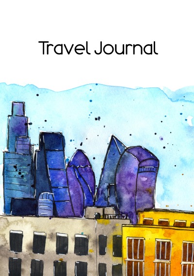 'Travel Journal „London“'-Cover
