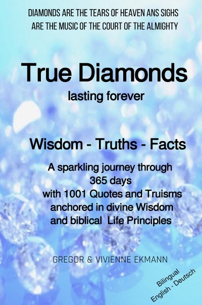 'True Diamonds lasting forever – Echte Diamanten die ewig währen'-Cover