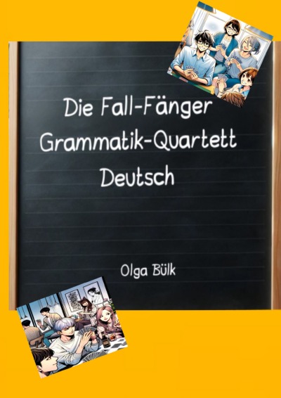 'Cover von Die Fall-Fänger Grammatik-Quartett'-Cover