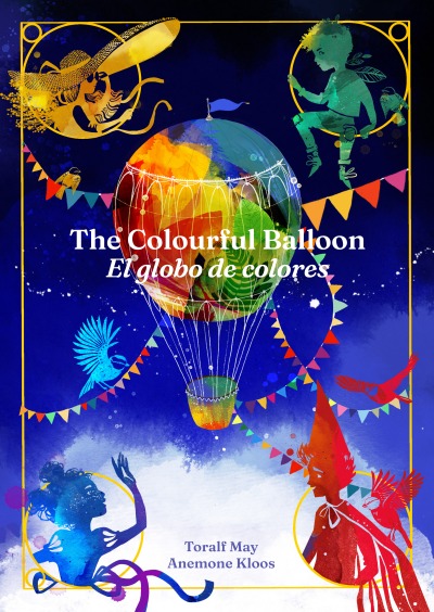 'Cover von The Colourful Balloon – El globo de colores'-Cover