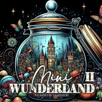 'Cover von Mini Wunderland Malbuch für Erwachsene 2'-Cover
