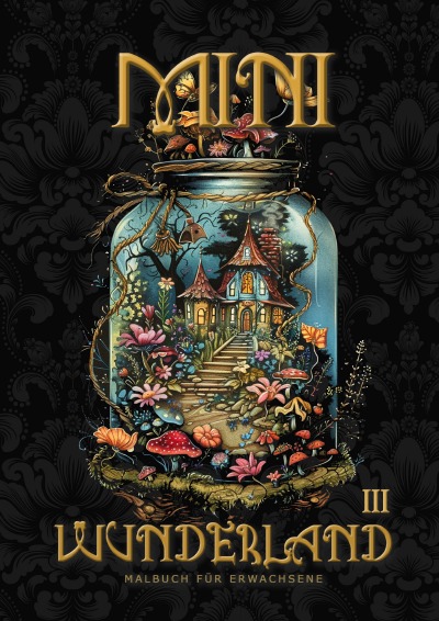 'Cover von Mini Wunderland Malbuch für Erwachsene 3'-Cover
