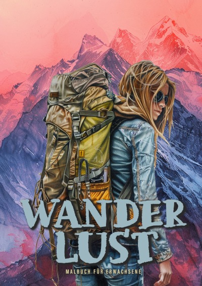 'Cover von Wanderlust Malbuch für Erwachsene'-Cover