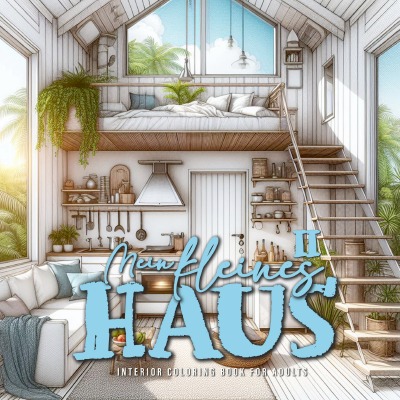 'Cover von Mein kleines Haus Malbuch für Erwachsene 2'-Cover