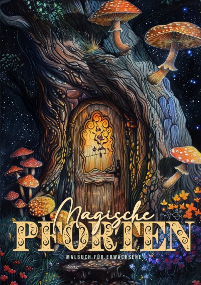 'Cover von Magische Pforten Malbuch für Erwachsene'-Cover