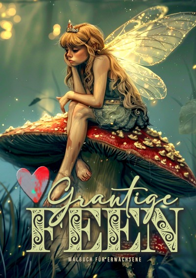 'Cover von Grantige Feen Malbuch für Erwachsene'-Cover