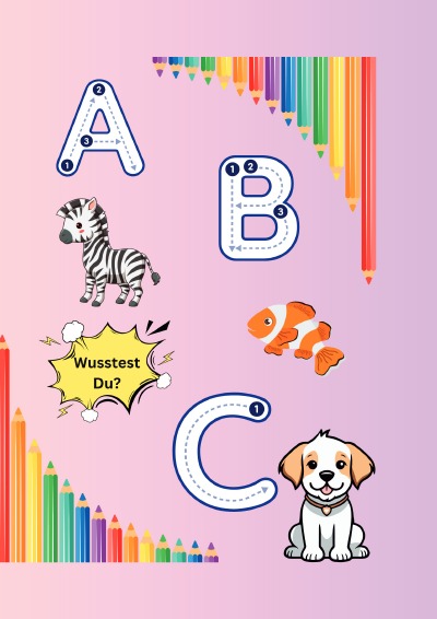 'Cover von ABC Tier und Schreibheft'-Cover
