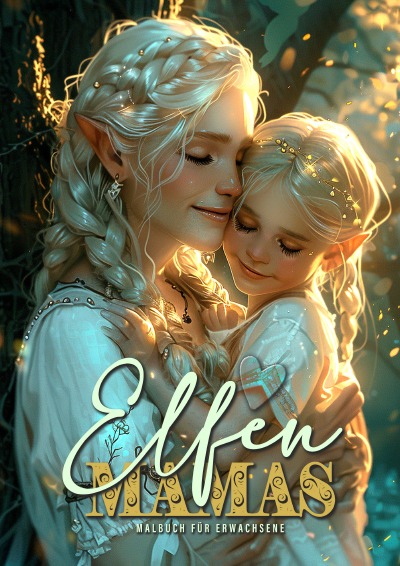 'Cover von Elfen Mamas Malbuch für Erwachsene'-Cover