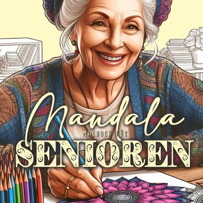 'Cover von Mandalas für Senioren Malbuch für Erwachsene'-Cover