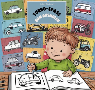 'Cover von Turbo-Spaß zum Ausmalen'-Cover