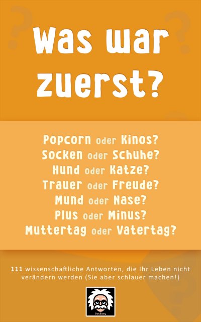 'Cover von Was war zuerst?'-Cover