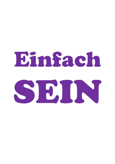 'Cover von Einfach SEIN'-Cover