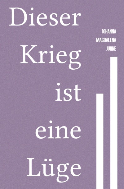 'Cover von Dieser Krieg ist eine Lüge'-Cover