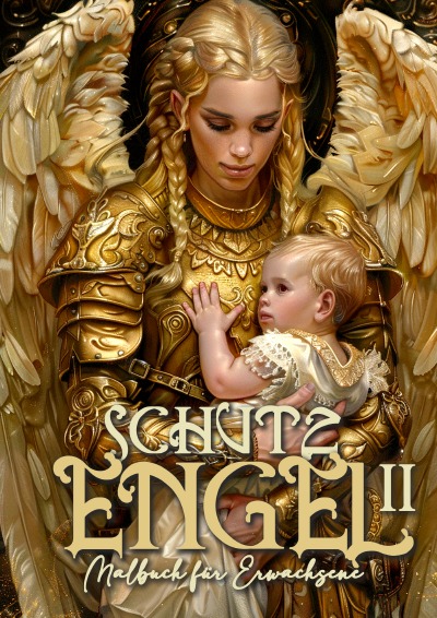 'Cover von Schutzengel Malbuch für Erwachsene 2'-Cover