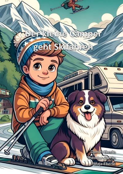 'Cover von Der kleine Camper geht Skifahren'-Cover