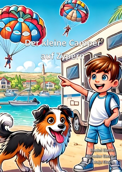 'Cover von Der kleine Camper auf Zypern'-Cover