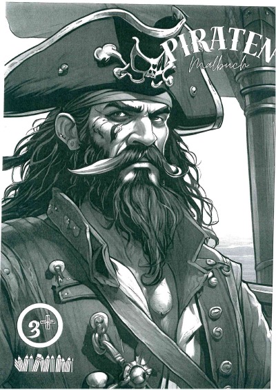 'Cover von Piraten Malbuch'-Cover