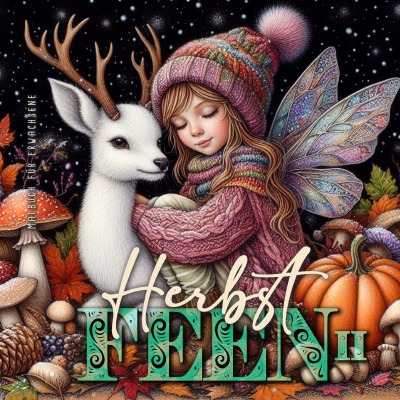 'Cover von Herbst Feen Malbuch für Erwachsene 2'-Cover